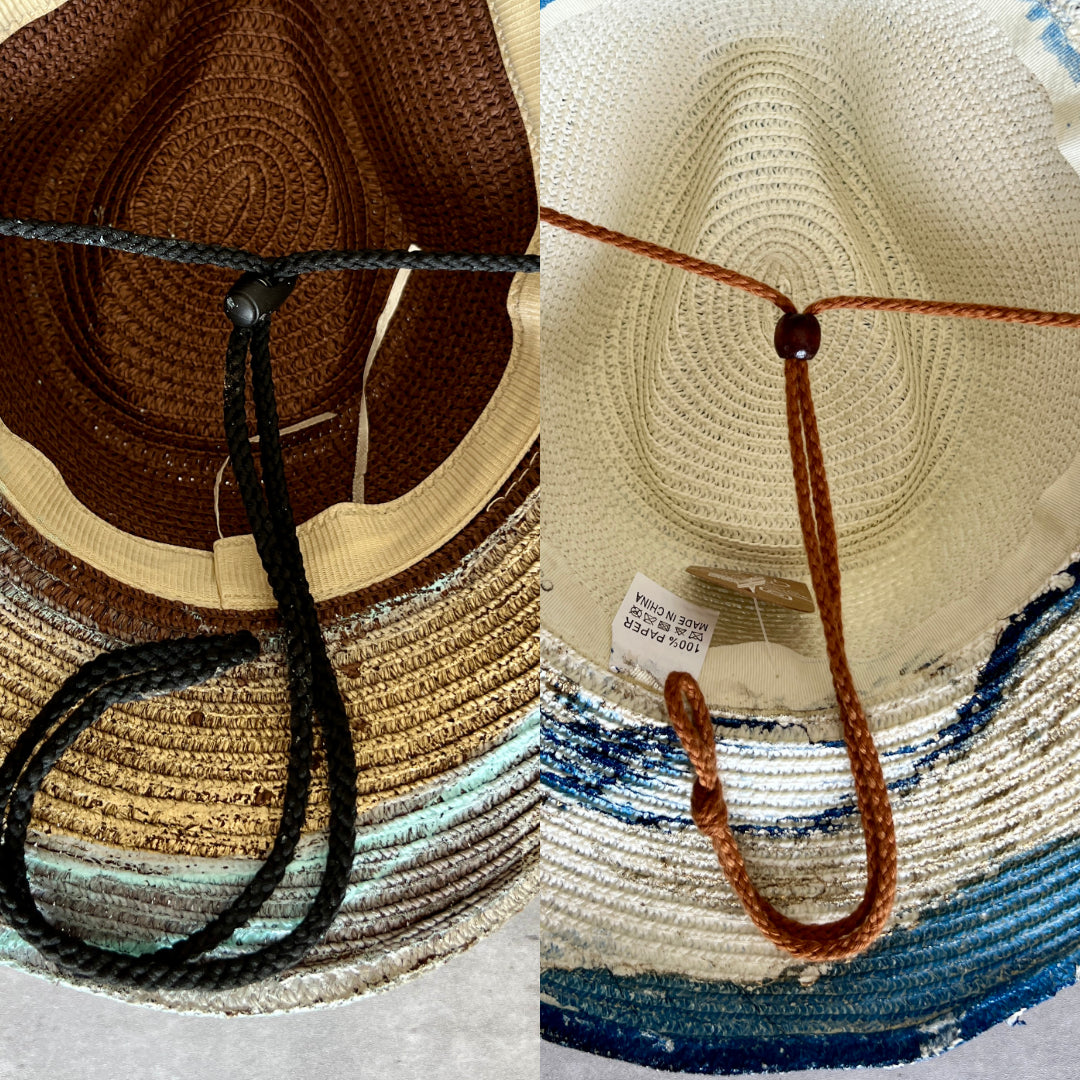 Marbled Straw Cowboy Hat
