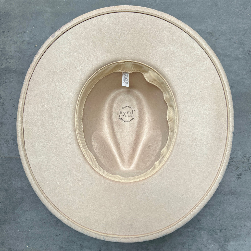 Blue Chinoiserie Rancher Hat