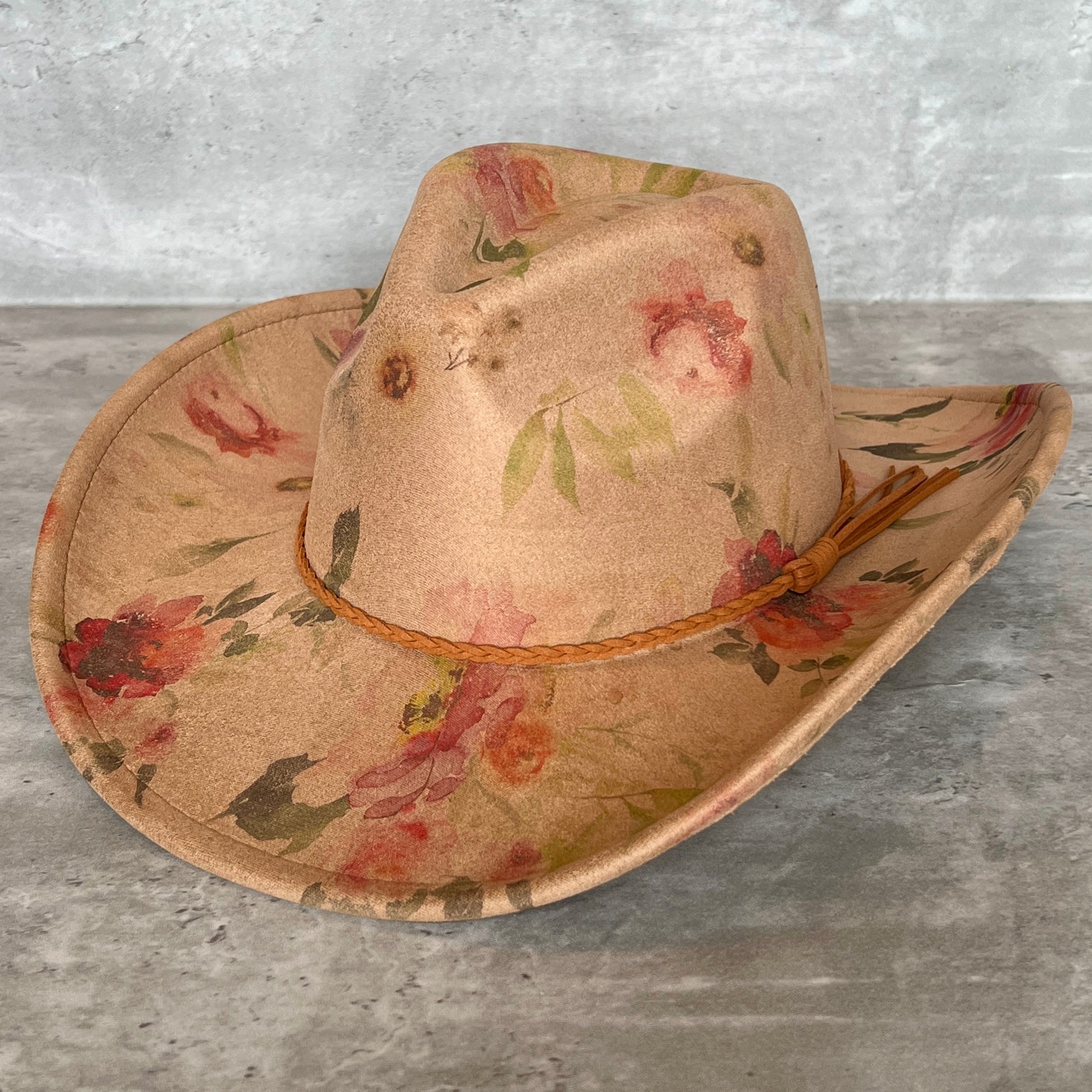 Red Roses Cowboy Hat