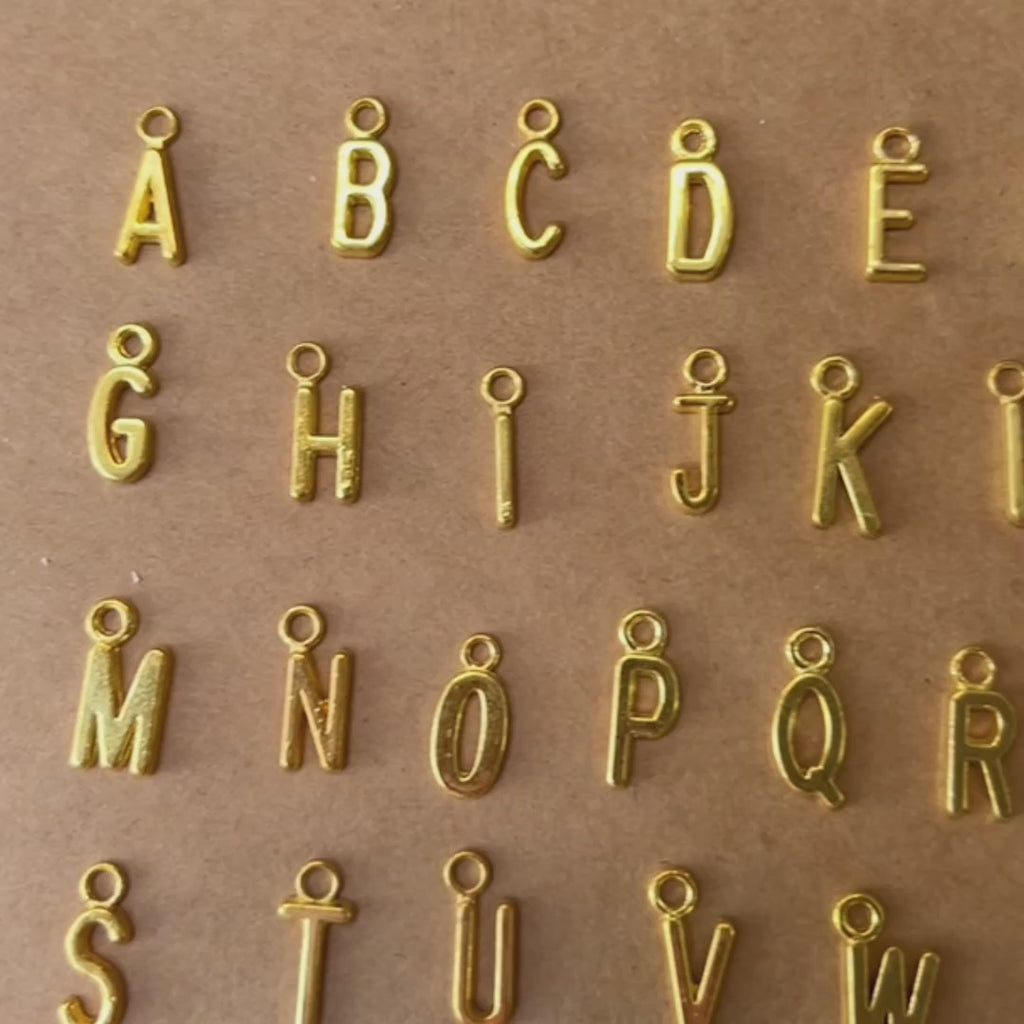 Letter Charms